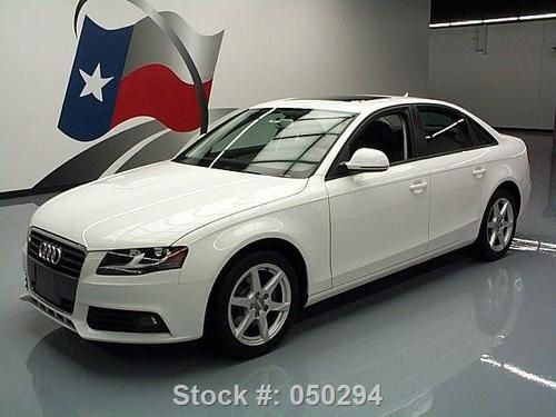 2009 audi a4 2.0t sedan turbo sunroof leather 40k miles texas direct auto