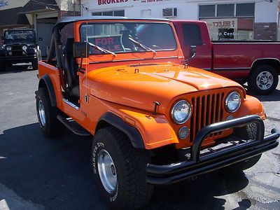 1985 cj7 larado-rebuilt 258-6cl-and 5 speed