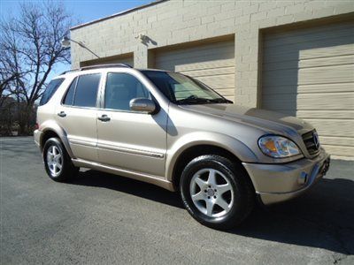 2002 mercedes benz ml320 awd sport/loaded!nice!wow!warranty!look!