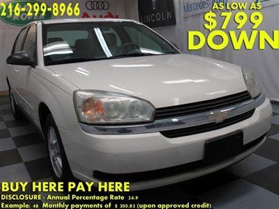2004(04)malibu ls we finance bad credit! buy here pay here low down $799