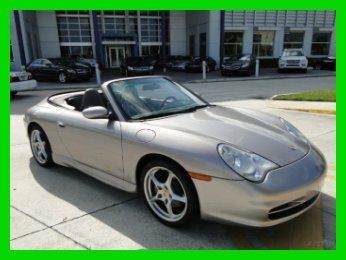 2002 porsche 911 carrera cab,41,000miles,brand new top!!,mercedes-benz dealer