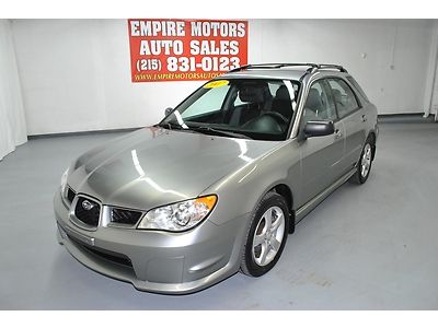 07 subaru impreza wagon awd no reserve