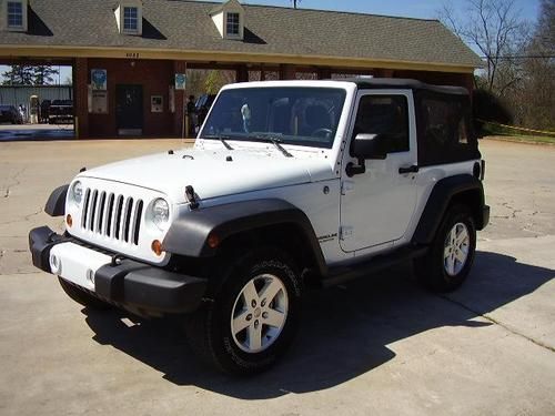 2011 jeep wrangler sport 6 spd previous damage repaired