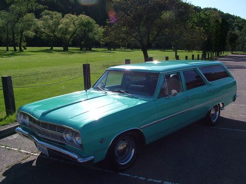 Super solid nor cal chevelle malibu wagon 350 auto.hot rod muscle car no reserve