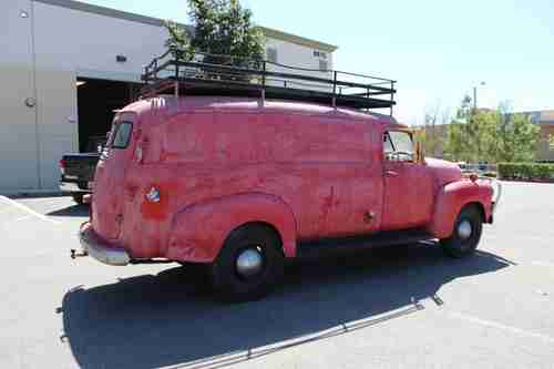 *****1948 chevy commercial panel truck rare find NO RESERVE!!!!!!!*****, image 7