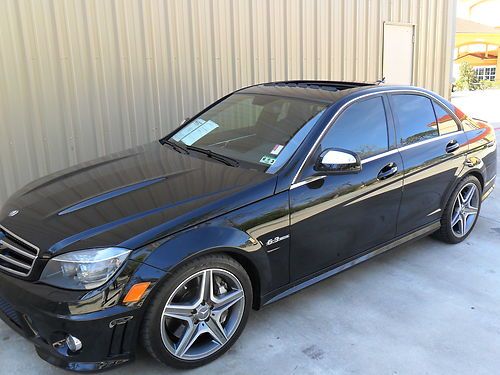 2009 mercedes-benz c63 amg  c class sport sedan 4d