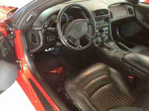 2002 CHEVROLET CORVETTE,AUTO,LEATHER,BOTH TOPS,PAINTED AND GLASS,REMOTE 12 DISK, US $23,695.00, image 2