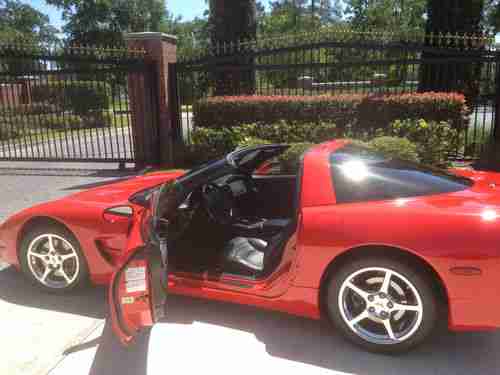 2002 CHEVROLET CORVETTE,AUTO,LEATHER,BOTH TOPS,PAINTED AND GLASS,REMOTE 12 DISK, US $23,695.00, image 4