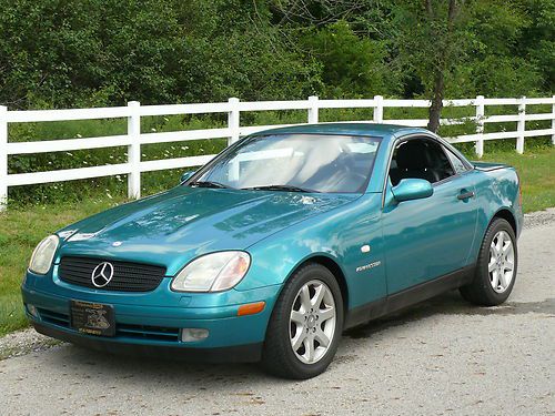 1998 mercedes-benz slk230 kompressor convertible 2-door 2.3l