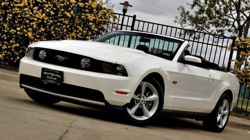 2012 ford mustang gt convertible keyless entry all power loaded clean carfax