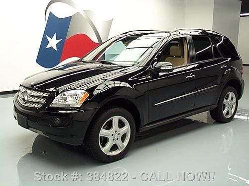 2008 mercedes-benz ml350 4matic awd sunroof nav 47k mi texas direct auto