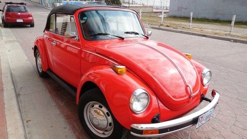 1978 volkswagen beetle convertible, limited karmann editon,  2-door,  1.6l