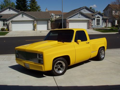 1981 chevy truck "show winner"