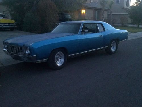 1972 chevy monte carlo solid  arizona car