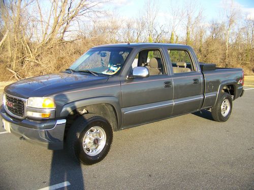 2001 gmc sierra 1500 hd slt crew cab pickup 4-door 6.0l