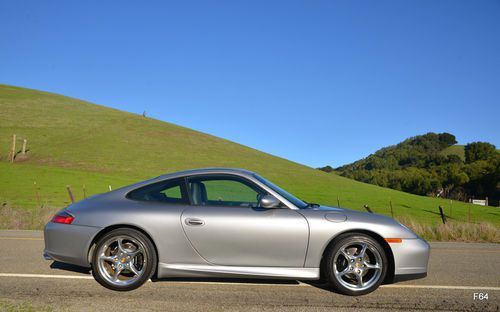 2004 porsche 40th anniversary 911 carrera w/ leather luggage - clean &amp; low miles