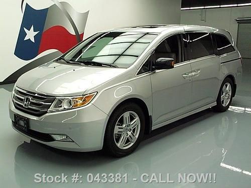 2012 honda odyssey touring sunroof nav dvd rear cam 15k texas direct auto