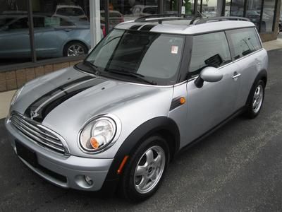 2010 mini cooper clubman 6spd alloy wheels