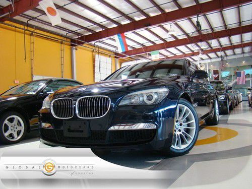 10 bmw 750li m sport cam-pkg convenience luxury-sts rear-ent prem-sound hud 42k