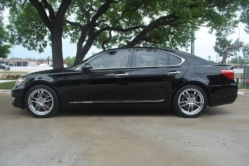 2011 lexus ls 460 black/black one owner low miles!