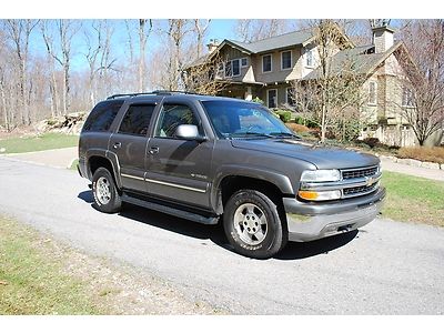 2002 chevrolet tahoe lt * leather * sunroof *