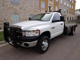 2010 ram 3500 dually flat bed st cummins turbo diesel auto power windows/locks