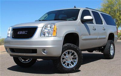 ***no reserve*** 2007 gmc yukon xl sle  lifted 1 az ownr clean well maint!!!!!