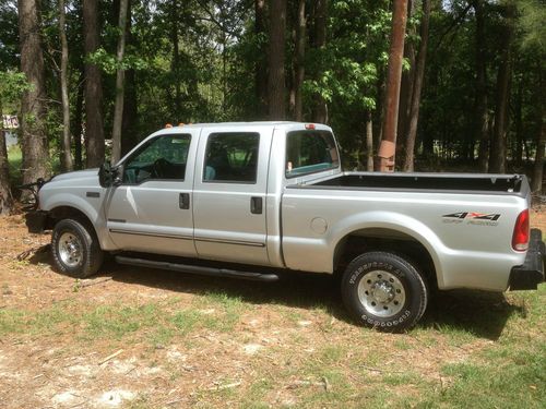 1999 ford f 250 super duty xlt super duty 7.3 l diesel 4x4 crew cab excellent