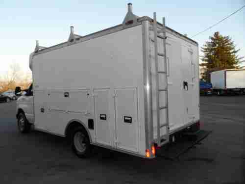2003 Ford Econoline Commercial Cutaway 7.3 liter diesel  utility body, image 6