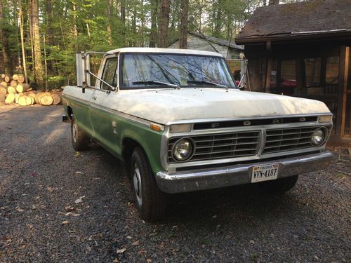 Ford f-350 super camper special. all original 47k miles, factory camper tie down