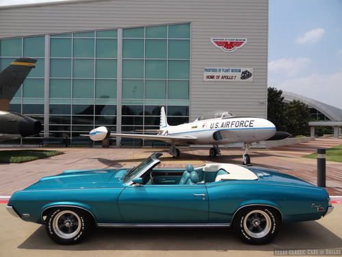 1969 mercury cougar convertible / texas car