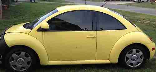 1998 Yellow VW Beetle, US $1,500.00, image 3