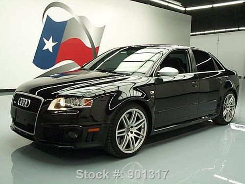 2008 audi rs4 quattro awd v8 6-spd sunroof nav 19's 31k texas direct auto