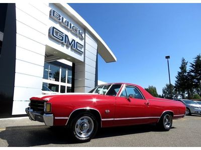 1972 chevrolet elcamino  big-block 402 ci. engine solid rust-free p/u ! videos