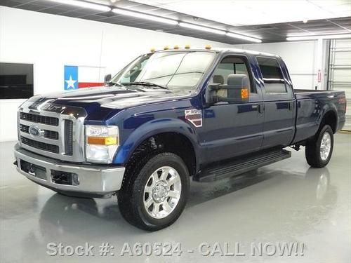 2008 ford f-350 lariat crew 4x4 diesel sunroof nav 35k texas direct auto