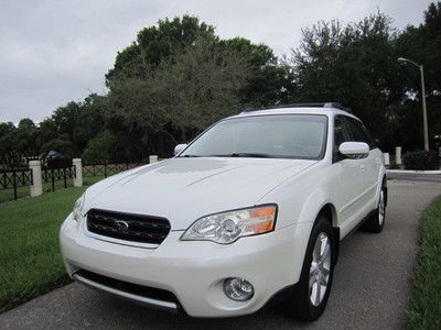 06 subaru outback 3.0 r wagon awd heated seats 17' alloys 1 eldery fl owner mint