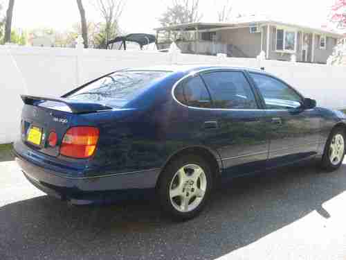 1999 LEXUS GS300 LOW MILES V6 AUTOMATIC FULLY LOADED NAVIGATION NO RESERVE, image 9