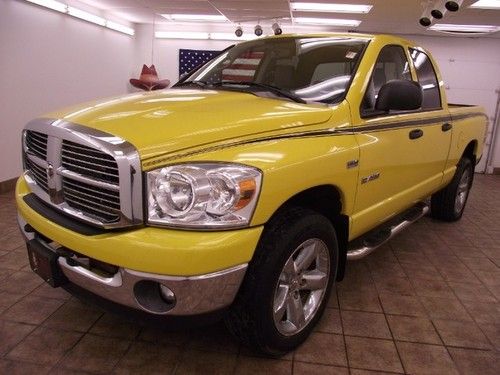 Detonator yellow.....big horn edition.....20 inch wheels.....4x4....