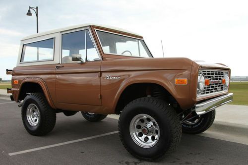 ***1973 ford bronco ranger w/original documentation,a/c,ps***