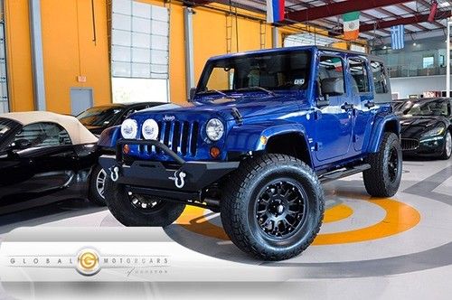 10 jeep wrangler unlimited sahara 4x4 auto sat-radio nav dual-top 18in-xd-series