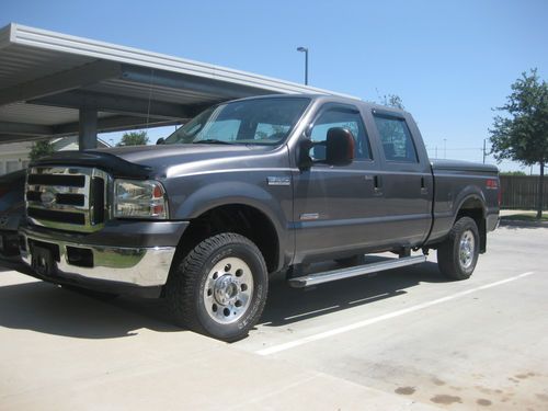 !! no reserve !!, goose-neck bed towing package, bed cover, visors..2005 f-250