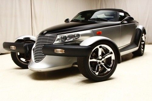 2001 plymouth prowler roadster rwd convertible black tie chromerims cdchanger