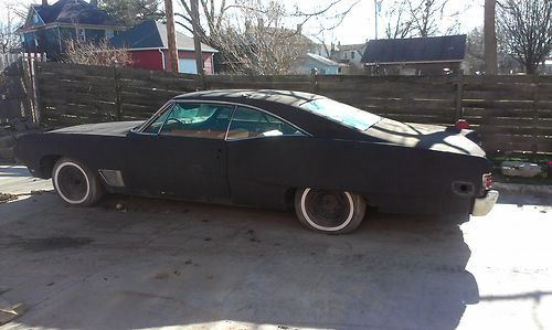 1968 buick wildcat nice ride but needs finished loaded car of it time.