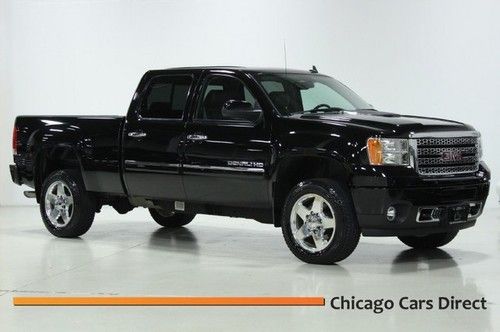 11 sierra 2500hd denali crew cab 4x4 navigation camera rear window moonroof 20s