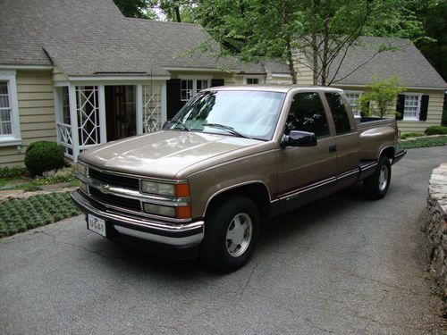 1997 silverado 5.7 350 vortec,3 dr. extended cab shortbed stepside