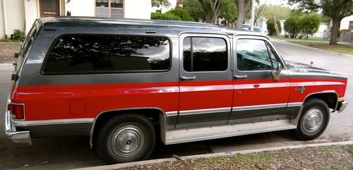 1987 chevrolet suburban, low mileage, edelbrock camshaft &amp; timing gears