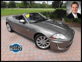 2010 jaguar xk 2dr convertible navigation bluetooth chrome wheels 30k miles