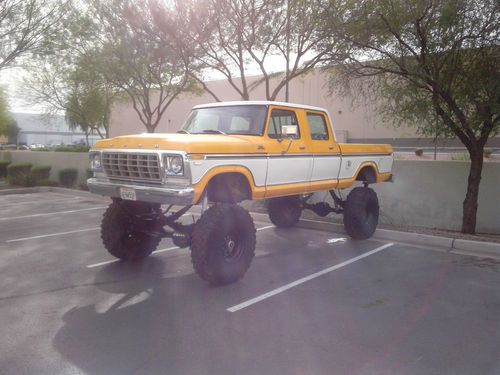 1978 ford f250 4x4 crew cab custom 1 ton