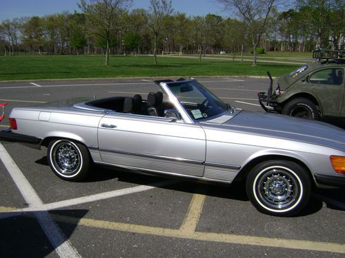 1975 mercedes benz 450 sl convertible