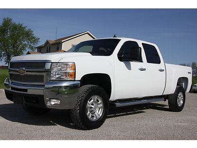 2008 silverado 2500 duramax sharp 4x4 crew ltz leather loaded